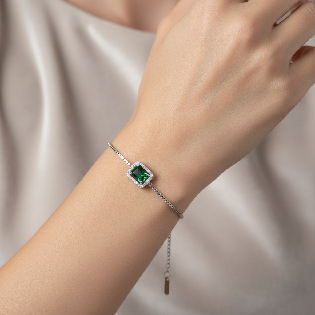 Green Stone Bracelet