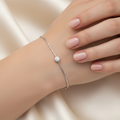 Minimal Crystal Stone Bracelet
