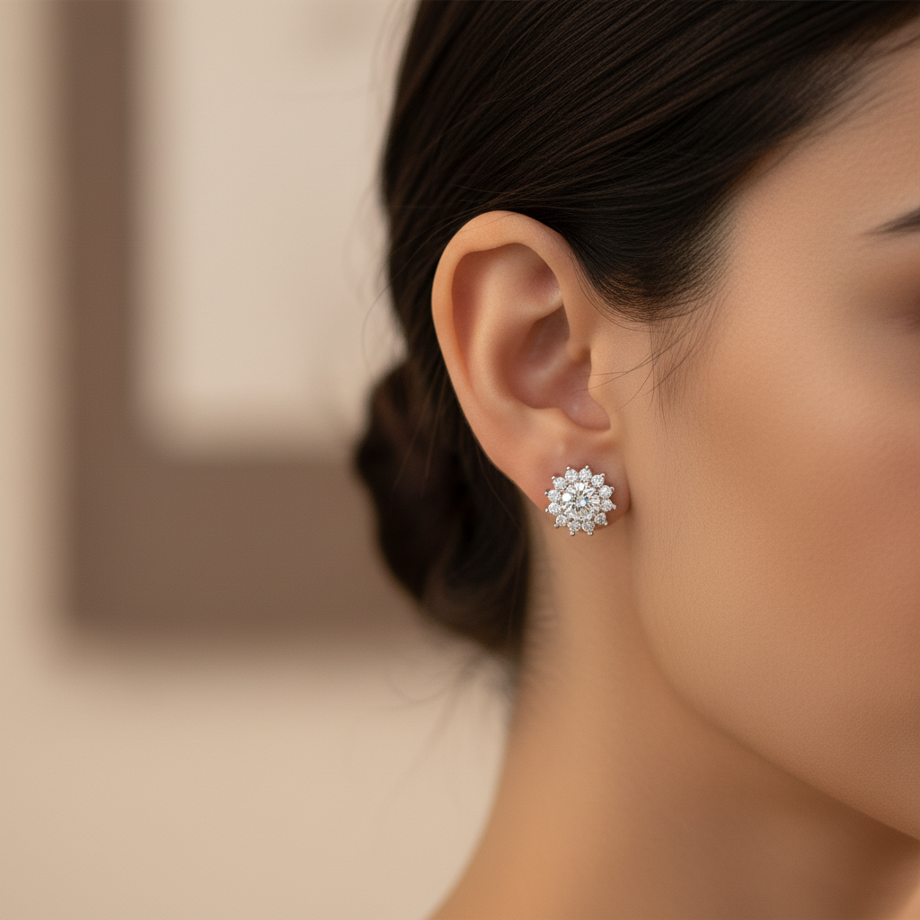 Floral Studs