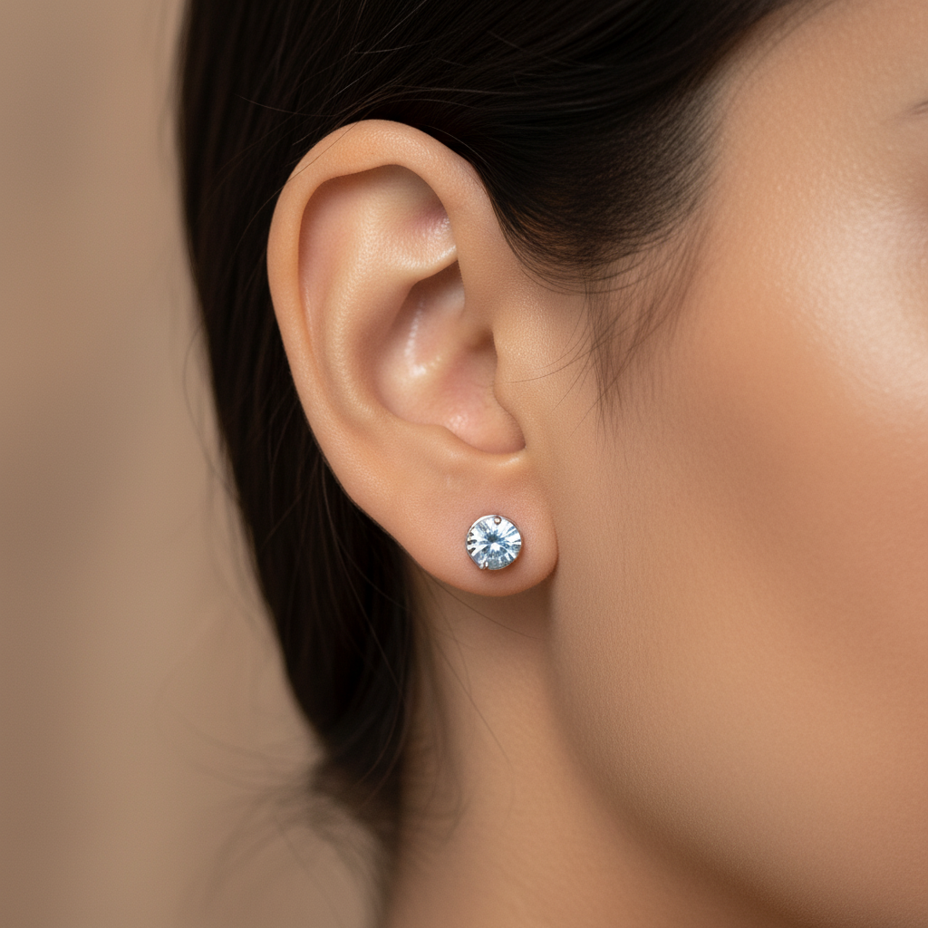 Simple Stone Studs