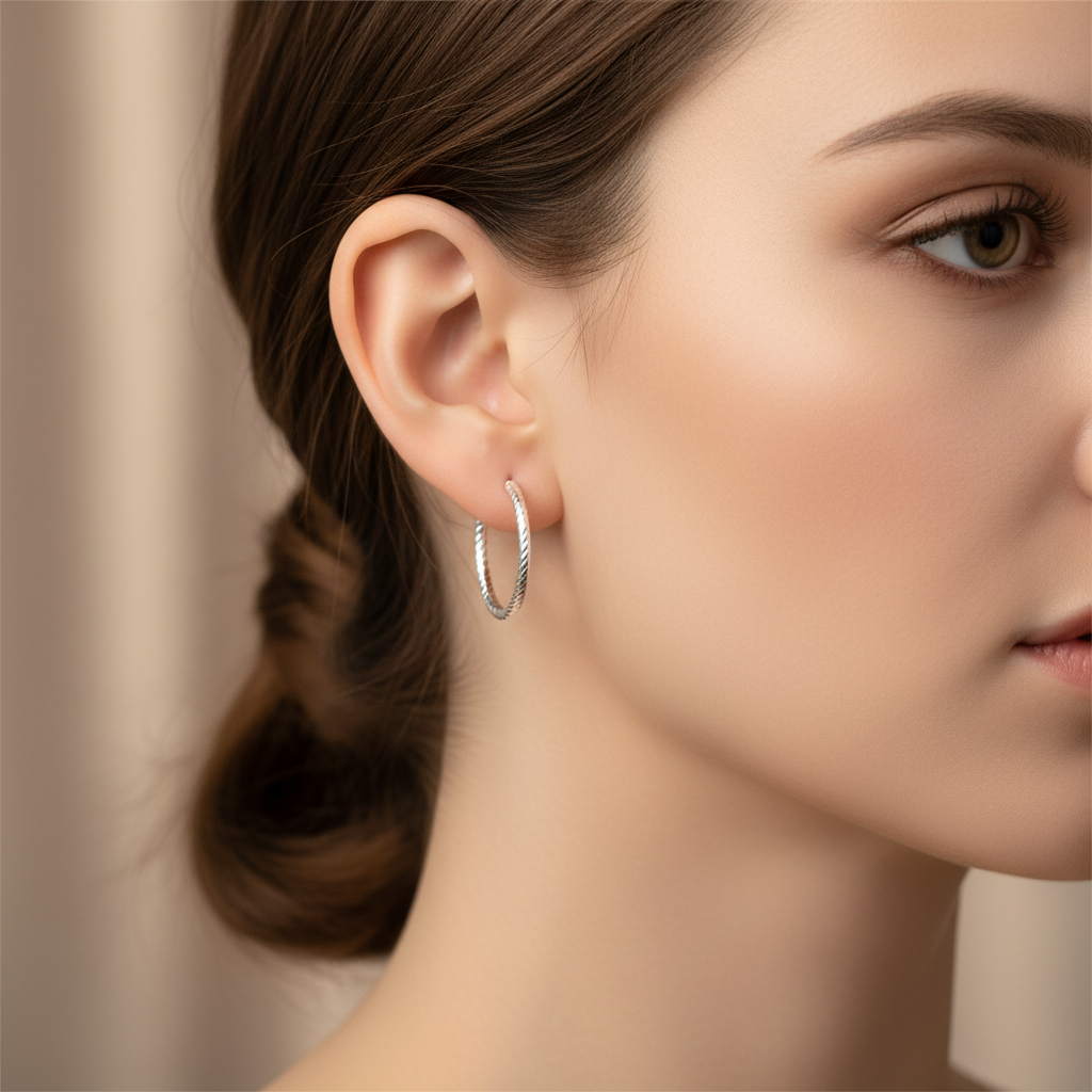 Medium Hoop Earrings