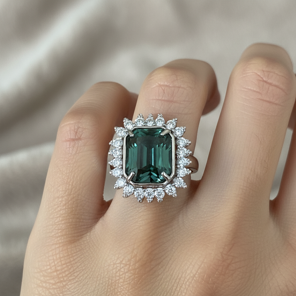 Sarcelle Zircon Sterling Ring