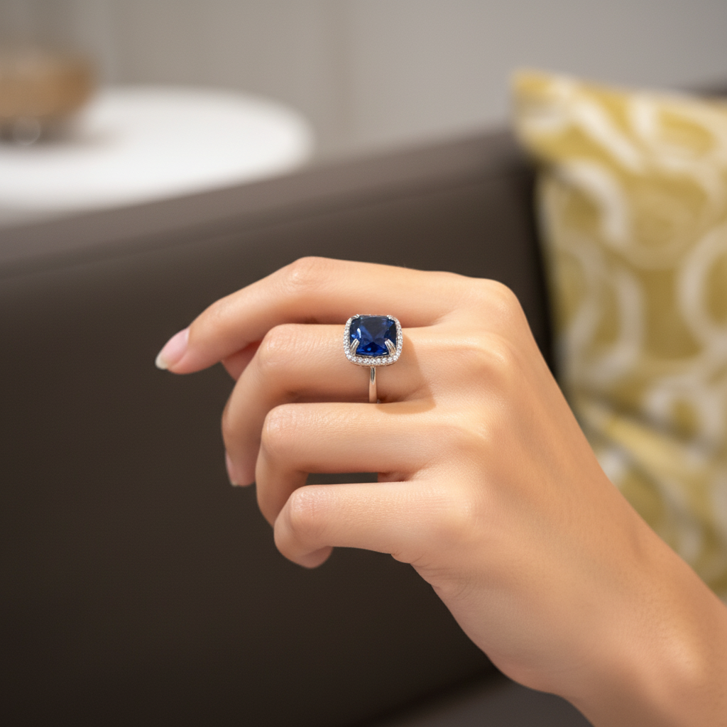 Navy Blue Square