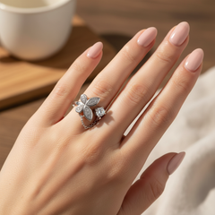 Butterfly Sterling Silver Ring