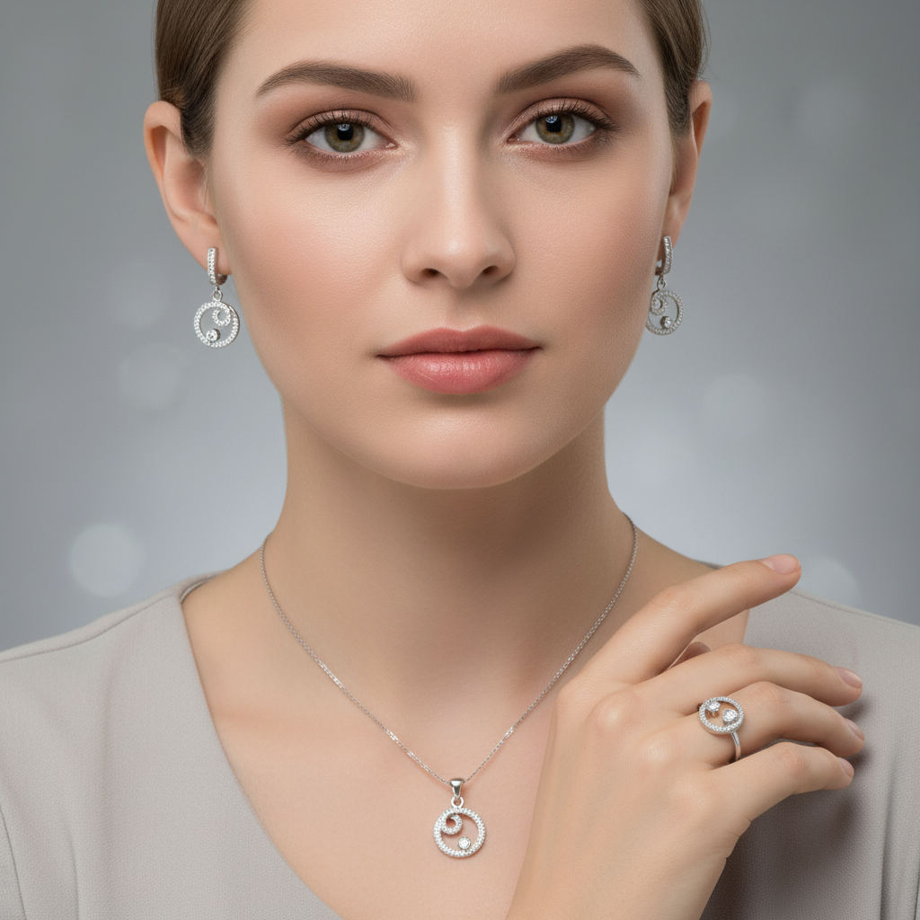Circle Spiral Set
