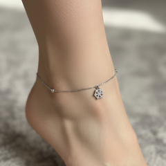 Snowflake Anklet 02