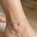 Swan Charm Anklet