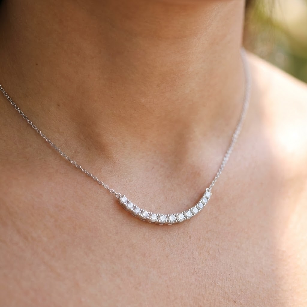 Minimal Stone Necklace