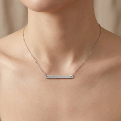 Minimal Plate Necklace