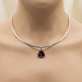 Burgundy Choker Set