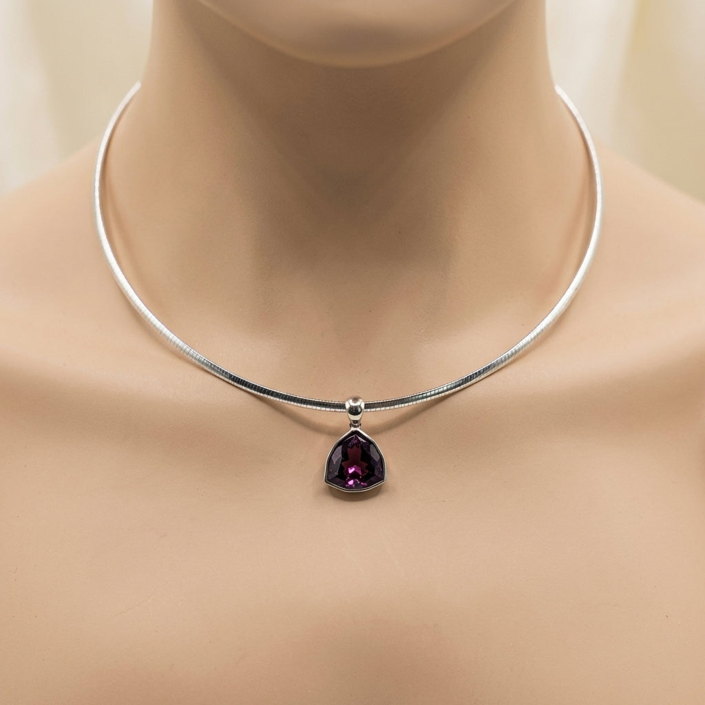 Burgundy Choker Set