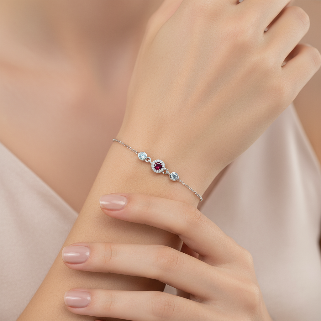 Red Stone Bracelet