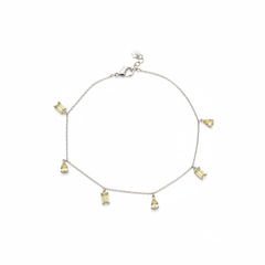 Butter Yellow Charm Anklet