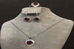 Red Stone Leaf Set
