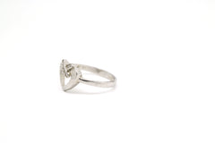Sterling 925 Silver Ring with Zircon - Women.
