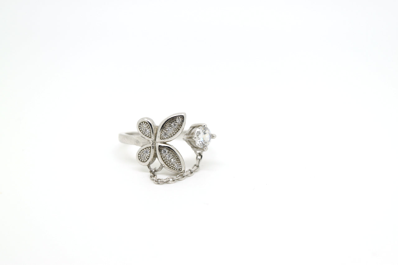 Butterfly Sterling Silver Ring