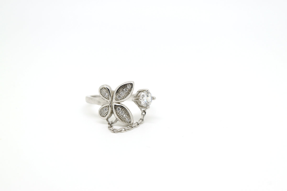 Butterfly Sterling Silver Ring