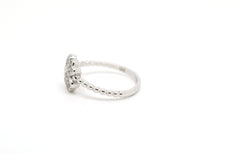 Sterling 925 Silver Flower Ring