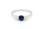 Navy Zircon Ring