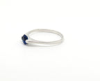 Navy Zircon Ring