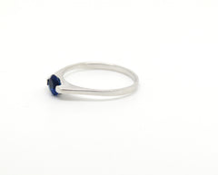 Navy Zircon Ring
