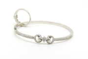 Bow & Heart Bangle Set