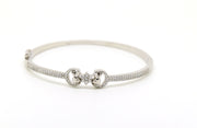 Bow & Heart Bangle Set