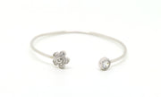 Flower Open and Adjustable Bangle