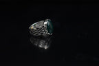 Green Checkered Ring