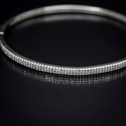 Plain Simple Zircon Bangle