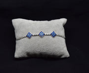 Blue Diamond Bracelet