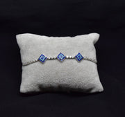 Blue Diamond Bracelet