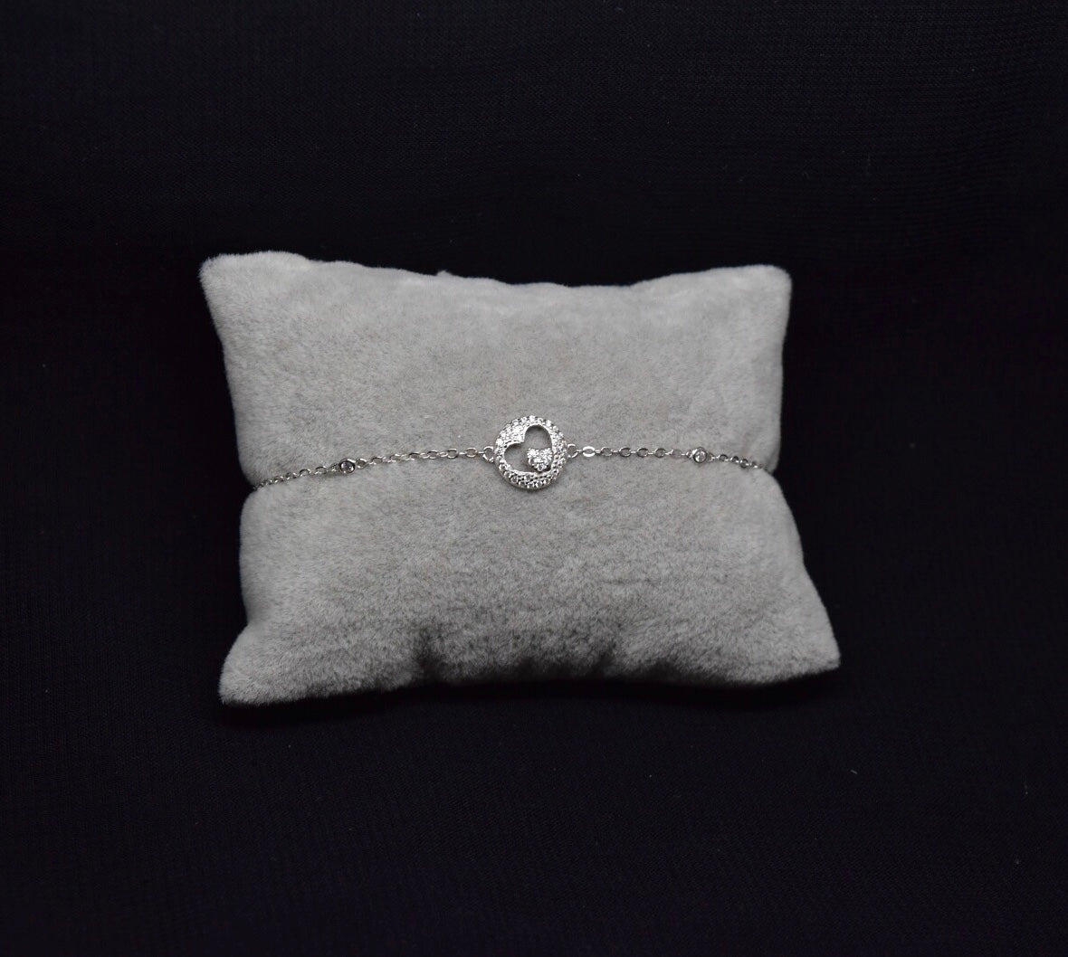 Heart Bracelet Silver