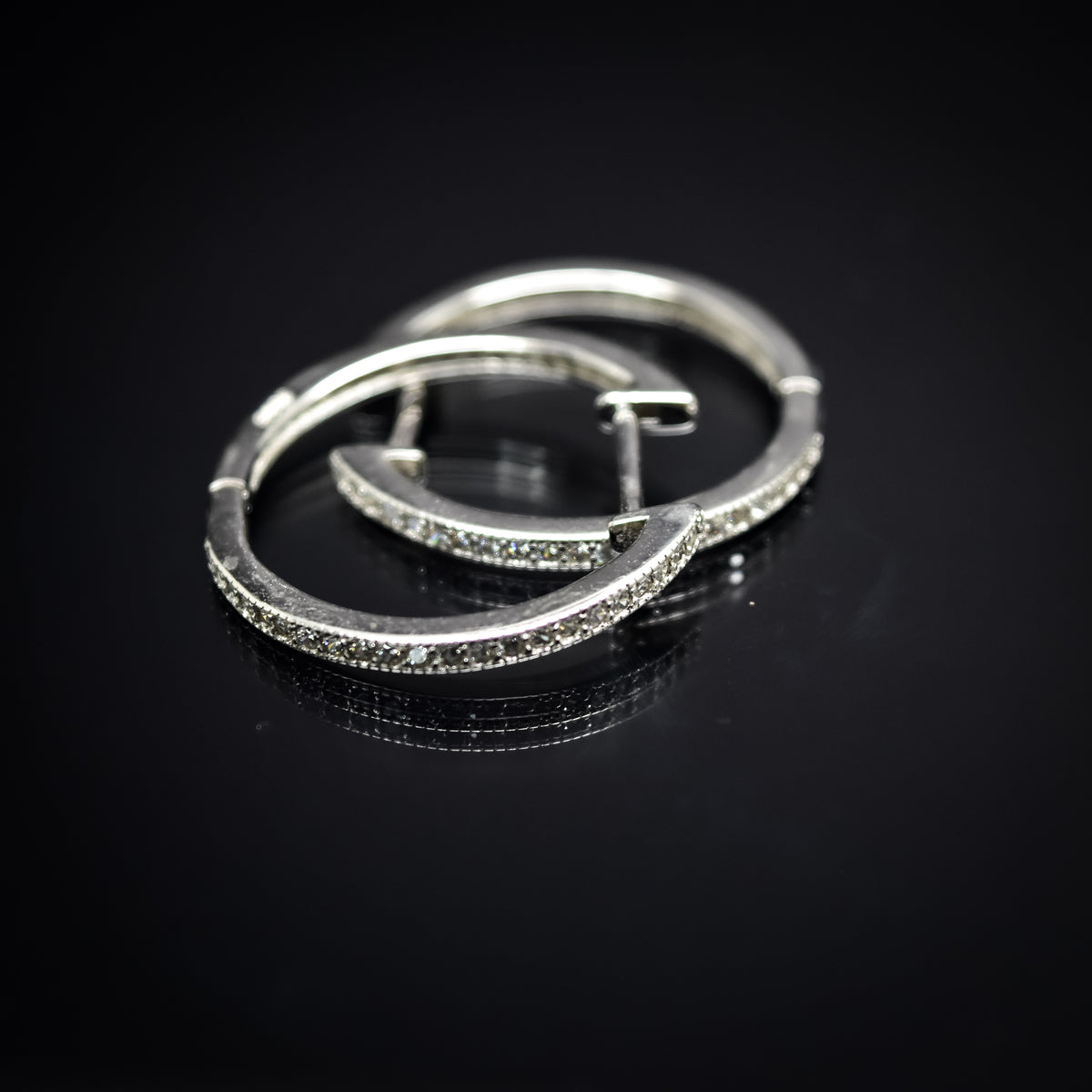 Studded Hoops