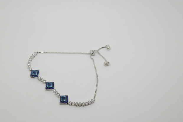 Blue Diamond Bracelet