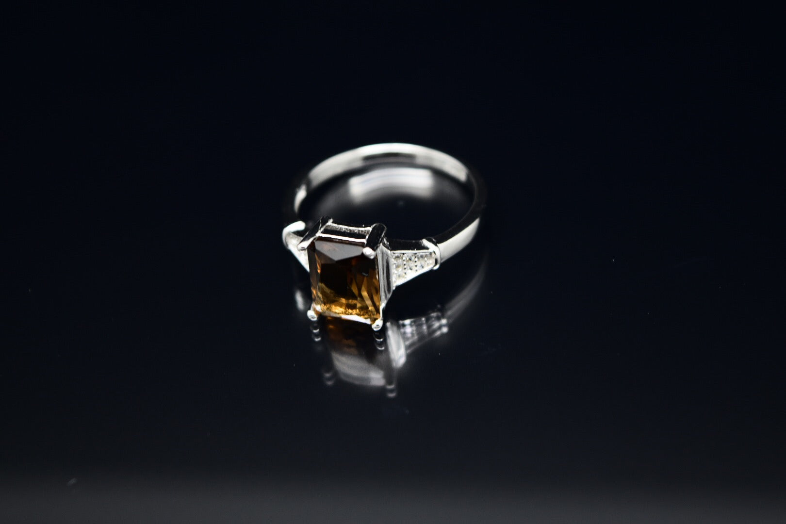 Brown Square Ring
