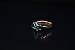 Rose Gold Blue