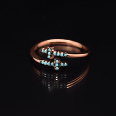 Rose Gold Blue