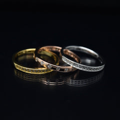 Tri-Color Half Stone