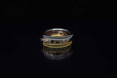 Tri-Color Half Stone