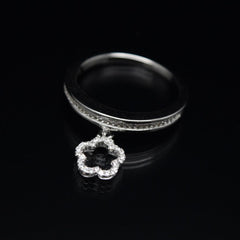 Dangling Flower Ring