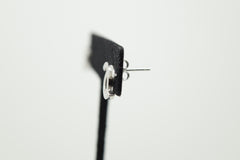 Simple Letter Earrings without Stones