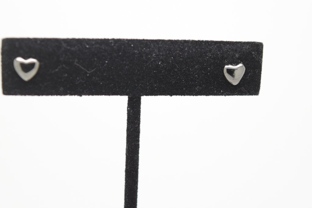 Black Heart Studs