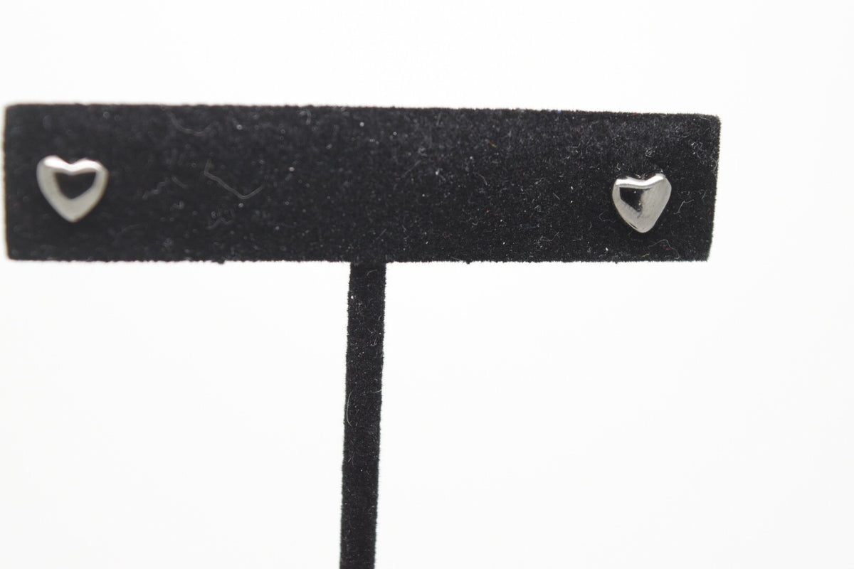 Black Heart Studs