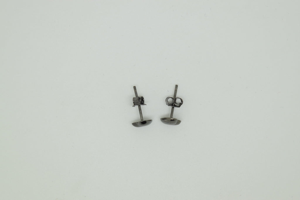 Black Heart Studs
