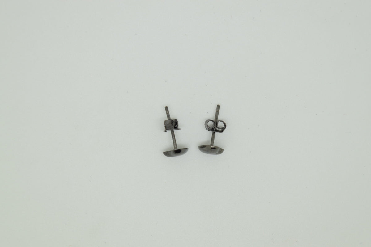 Black Heart Studs
