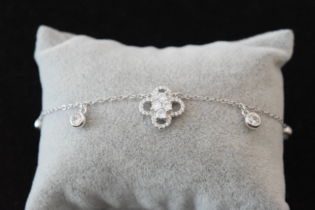 Flower Charm Anklet