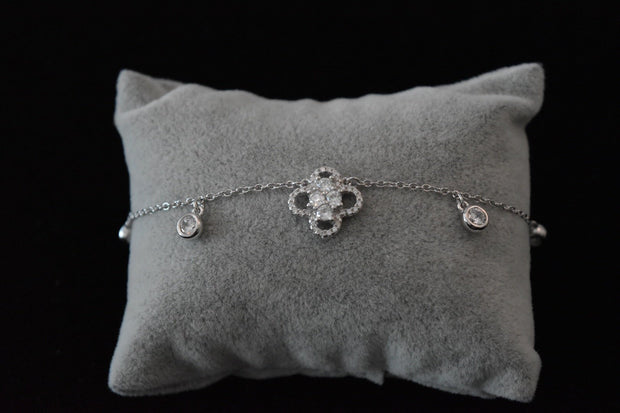 Flower Charm Anklet