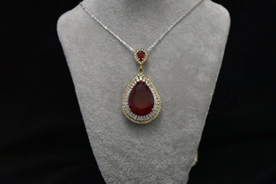 Turkish inspired Pendant Necklace with Chain