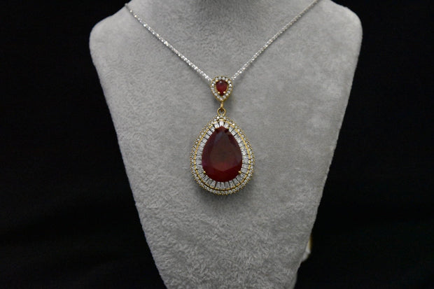 Turkish inspired Pendant Necklace with Chain